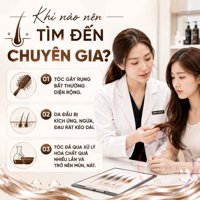 Khi nào nên tìm đến chuyên gia