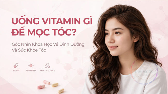 Uống Vitamin Gì Để Mọc Tóc? Góc Nhìn Khoa Học Về Dinh Dưỡng Và Sức Khỏe Tóc